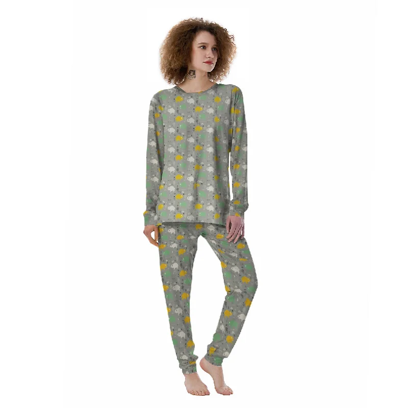 Aztec Bison Print Pattern Women's Pajamas Budget-friendly pajama sets