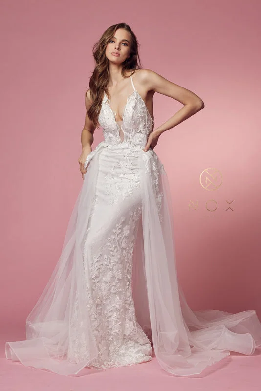 **Nox Anabel Bridal: Embrace Ethereal Elegance for Your Dream Day** Sparkling Wedding Dress