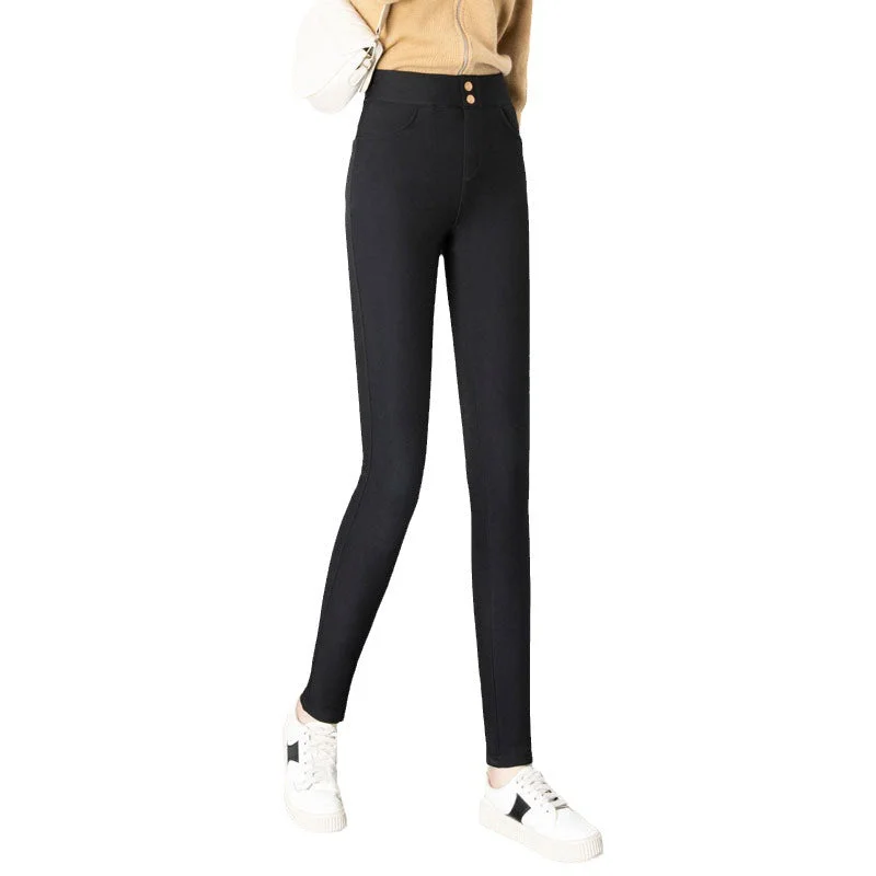 NiDELL: Women’s Elegant High Waist Leggings For Winter Casual chic unclassified skirts