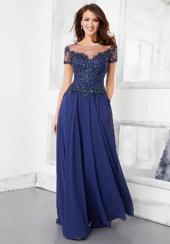 MGNY Madeline Gardner New York 72309 Long Formal Dress Best maxi dresses for formal events