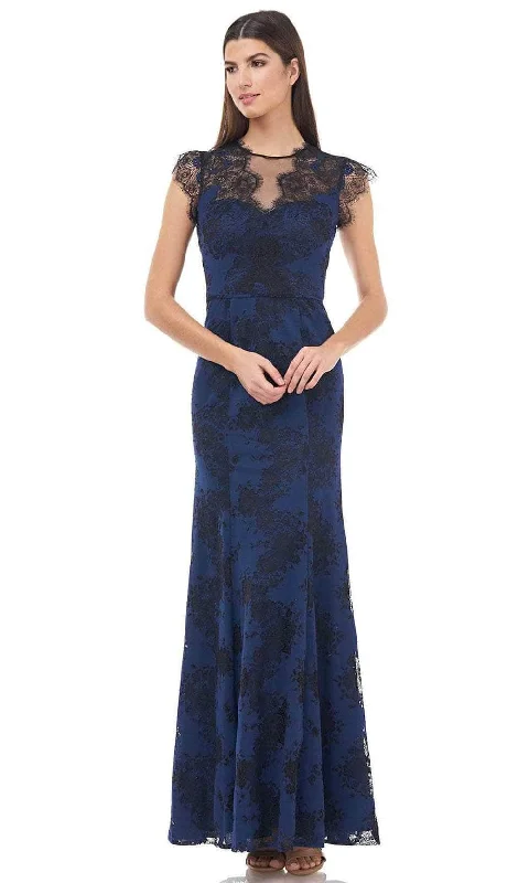 JS Collections 866732 - Illusion Neck Laced Evening Dress Must-have party dresses for this season