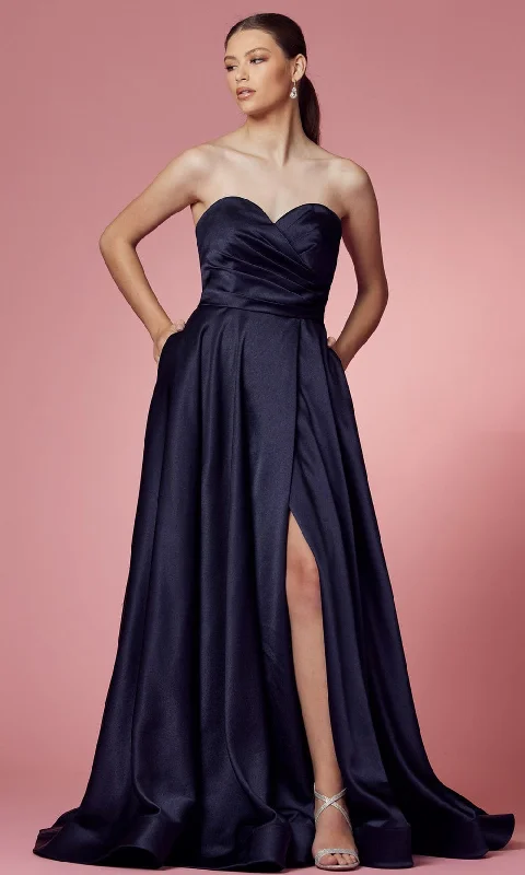 Nox Anabel R1036 - Strapless Sweetheart Evening Gown Winter party dresses