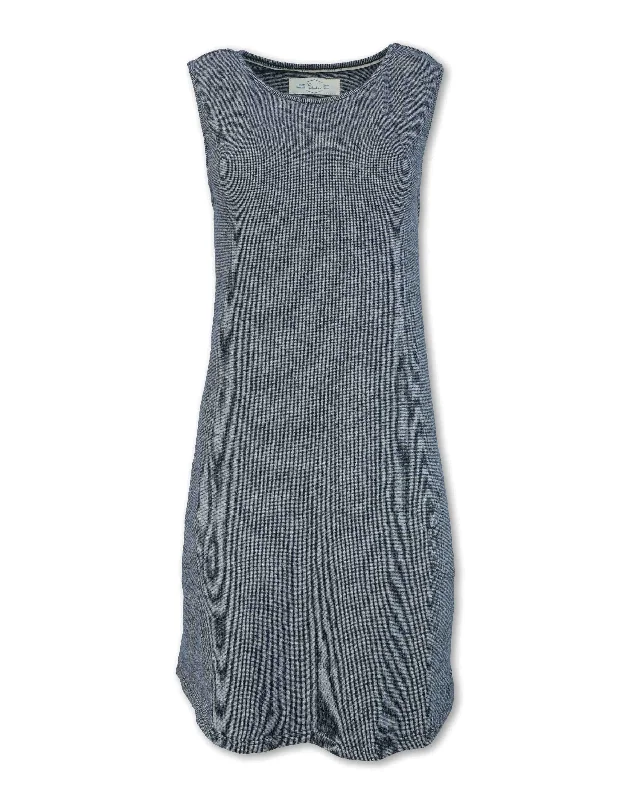 KNIT HEMP TANK DRESS Fitted Tank Dress