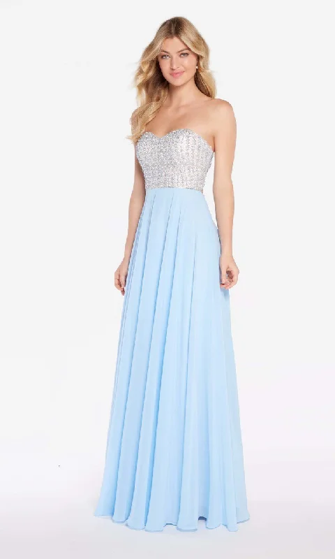 Alyce Paris - Embellished Bodice Sweetheart Neck Evening Gown 60047SC Affordable unclassified dresses