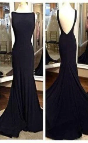 black prom dress, formal prom dress, mermaid prom gown, prom dress, evening dress, BD152 Soft fabric unclassified dresses