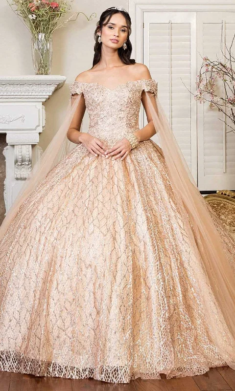 Elizabeth K GL1926 - Off Shoulder Prom Ballgown Trendy unclassified dresses