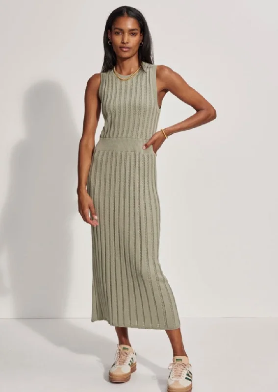 Florian Knit Dress- Seagrass Mesh unclassified dresses