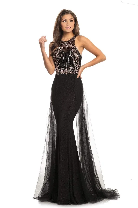 Johnathan Kayne - Beaded Sparkly Evening Dress 9071SC Affordable unclassified dresses