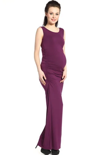 Momo Maternity Tank Column Dress Stylish Tank Dress