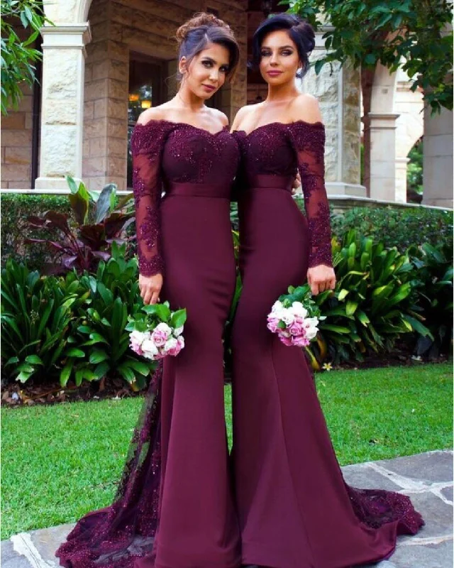 New Arrival Bridesmaid Dress,Off-shoulder Design Bridesmaid Dress,Pretty Bridesmaid Dress,Charming Bridesmaid dress ,PD181 Street style unclassified dresses