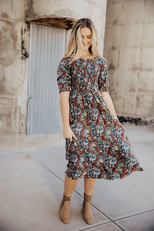 Pepper Dress in Rustic Harvest- Misses, Plus, and Extended Plus (S-4X) Office unclassified dresses