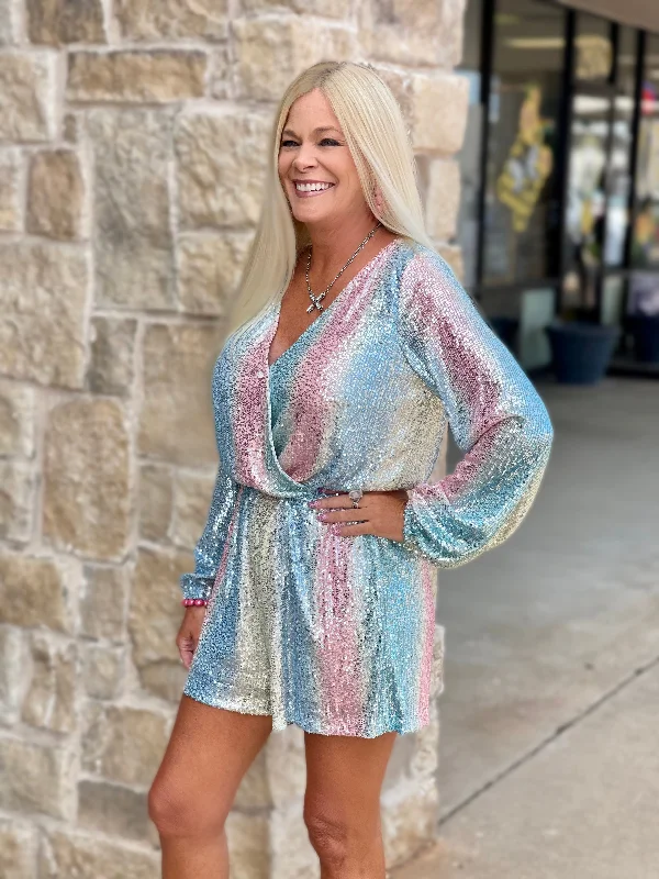 Rainbow Romper Casual chic unclassified dresses