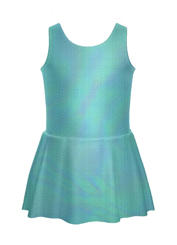 Solid Hologram Tank Dress Tank Dress Glam