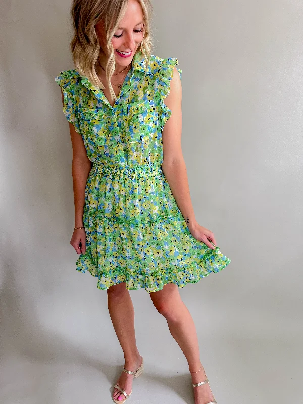 The Kates Floral Dress Tiered floral dresses