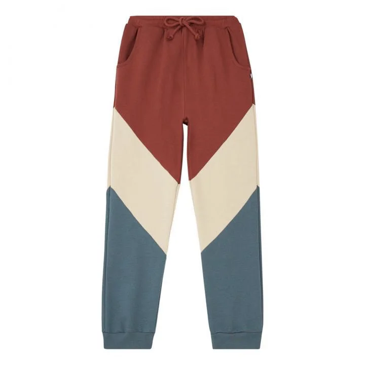 COLOR BLOCK JOG PANTS