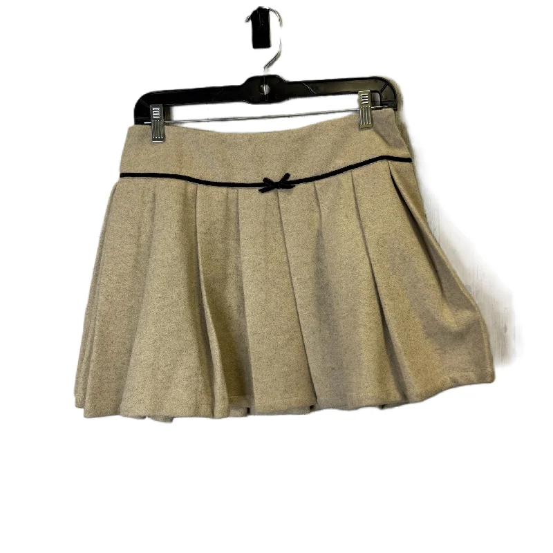 Skirt Mini & Short By Lush In Taupe, Size: M Casual Summer Skirt