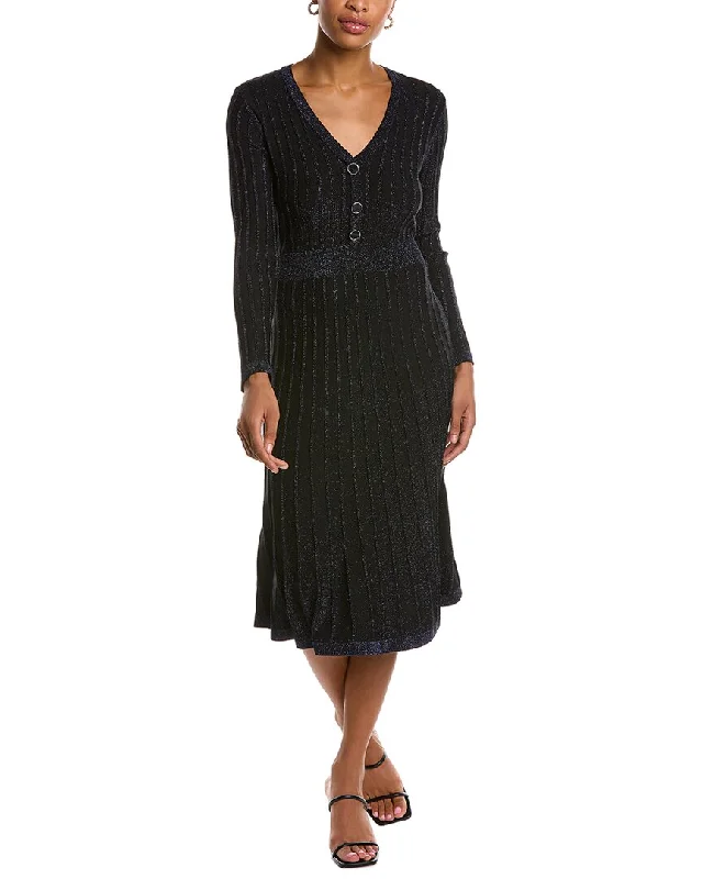 Nanette by Nanette Lepore Gabriella Sweaterdress Long Sleeve Sweater Dress