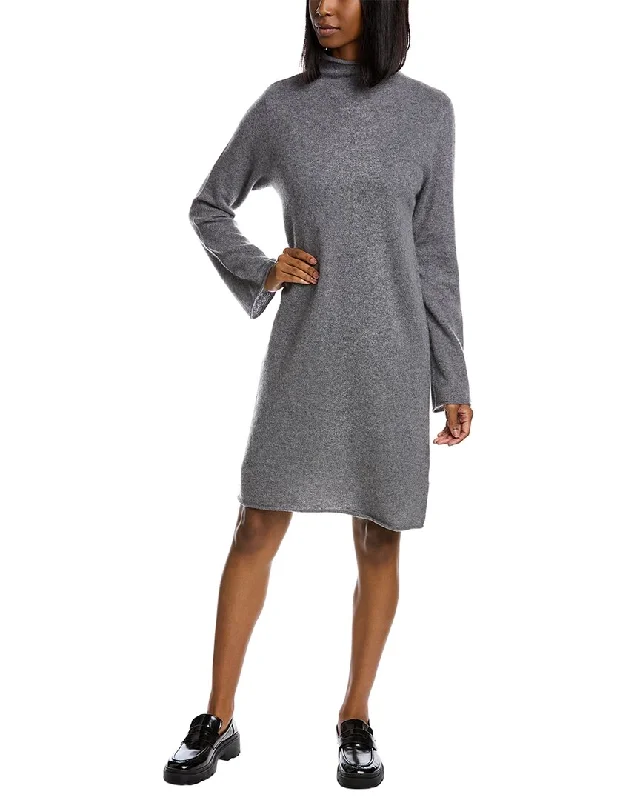 philosophy Funnel Neck Cashmere Sweaterdress Wool Sweater Dress