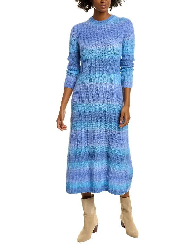 Vince Wool & Alpaca-Blend Sweaterdress Chunky Sweater Dress