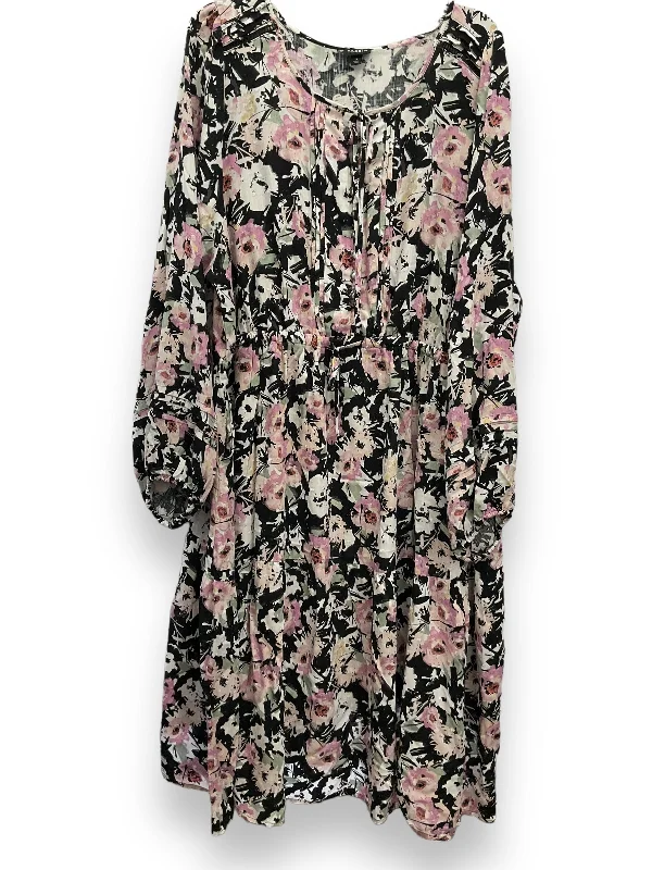 Floral Print Dress Casual Midi Torrid, Size 3x Lace Midi Skirt