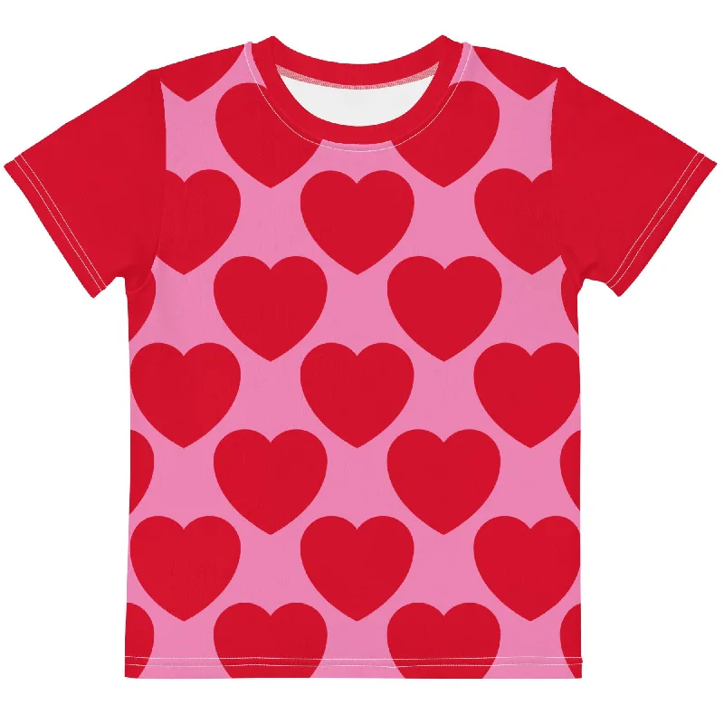 ELLIE LOVE red - Kid's T-shirt Chic Shirt Dress