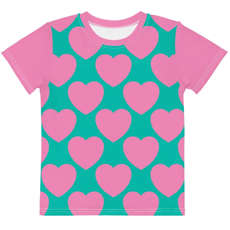 ELLIE LOVE pink mint - Kid's T-shirt Classic Shirt Dress