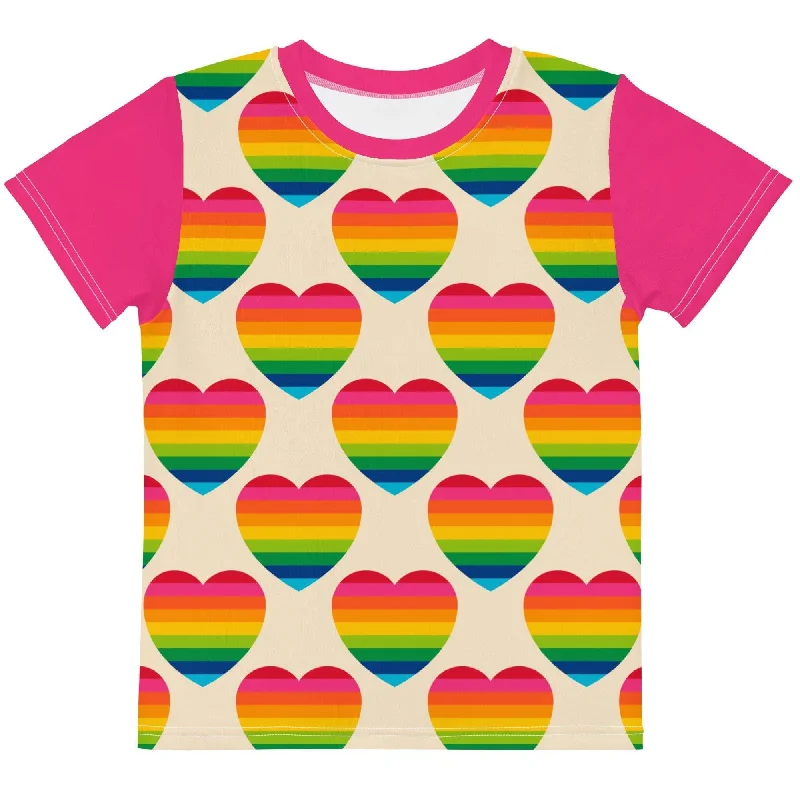 ELLIE LOVE rainbow - Kid's T-shirt Day Shirt Dress