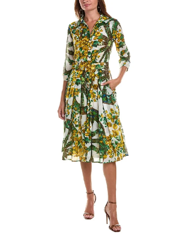 Samantha Sung Audrey Shirtdress Fashion Shirt Dress