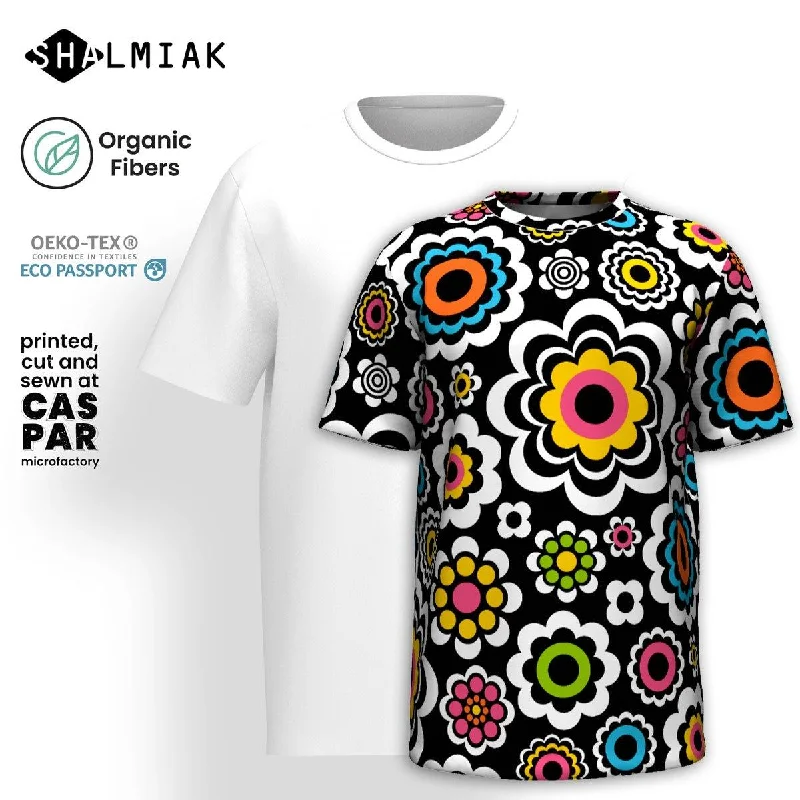 SUGAR BLOOM - T-shirt  (organic cotton) Relaxed Fit Shirt